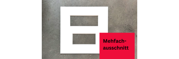 Passepartout individuell – Mehrfach-Ausschnitte