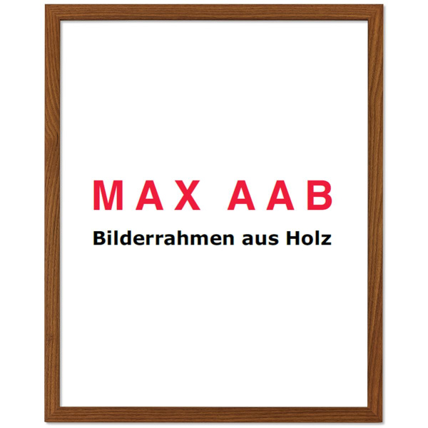 Sale frame solid wood Profil 102 30x40 Ash dark Float glass