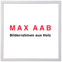 Sale frame solid wood Profil 102 30x30 white glazed float...