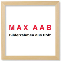 Bilderrahmen Massivholz P116 20x20 Aspe Normalglas