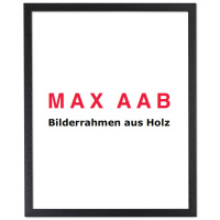 Sale Bilderrahmen Massivholz Profil 102 24x30 Schwarz...