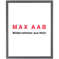 Sale Bilderrahmen Massivholz Profil 102 24x30 Anthrazit...