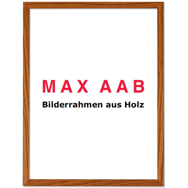 Bestseller Bilderrahmen Massivholz P116 15x21 Esche Dunkel Normalglas