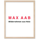 Sale frame solid wood Profil 102 30x30 maple float glass