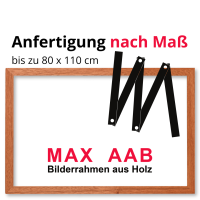 Bilderrahmen Anfertigungen nach Maß aus Massivholz